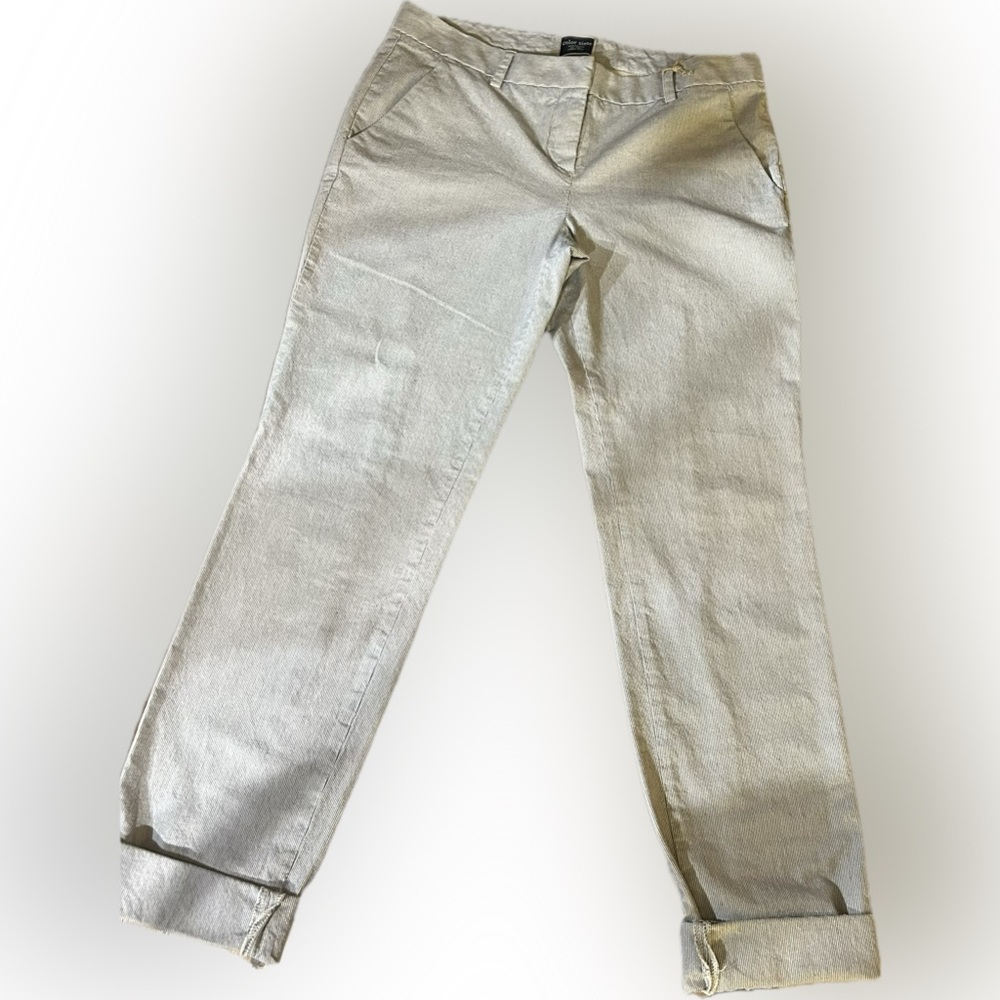 Women's Cropped Pants in Cream